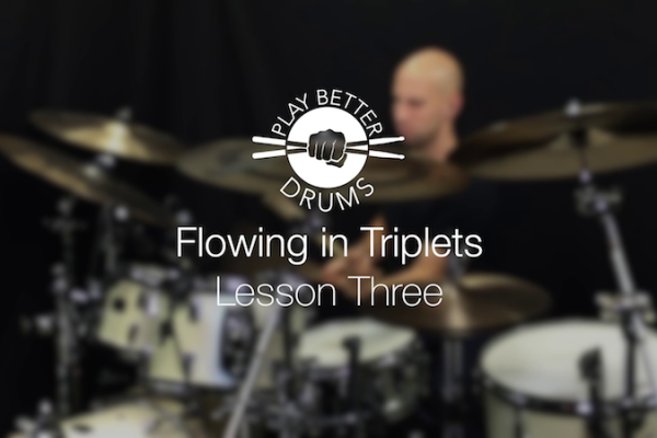 Online Drum Videos Flowing In Triplets