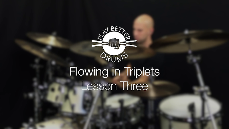 Online Drum Videos Flowing In Triplets