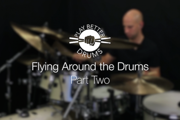 Online Drum Videos Flying Around The Drums